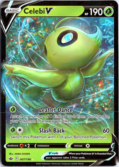 Celebi V Ultra Rare SWSH06: Chilling Reign 007/198 NM