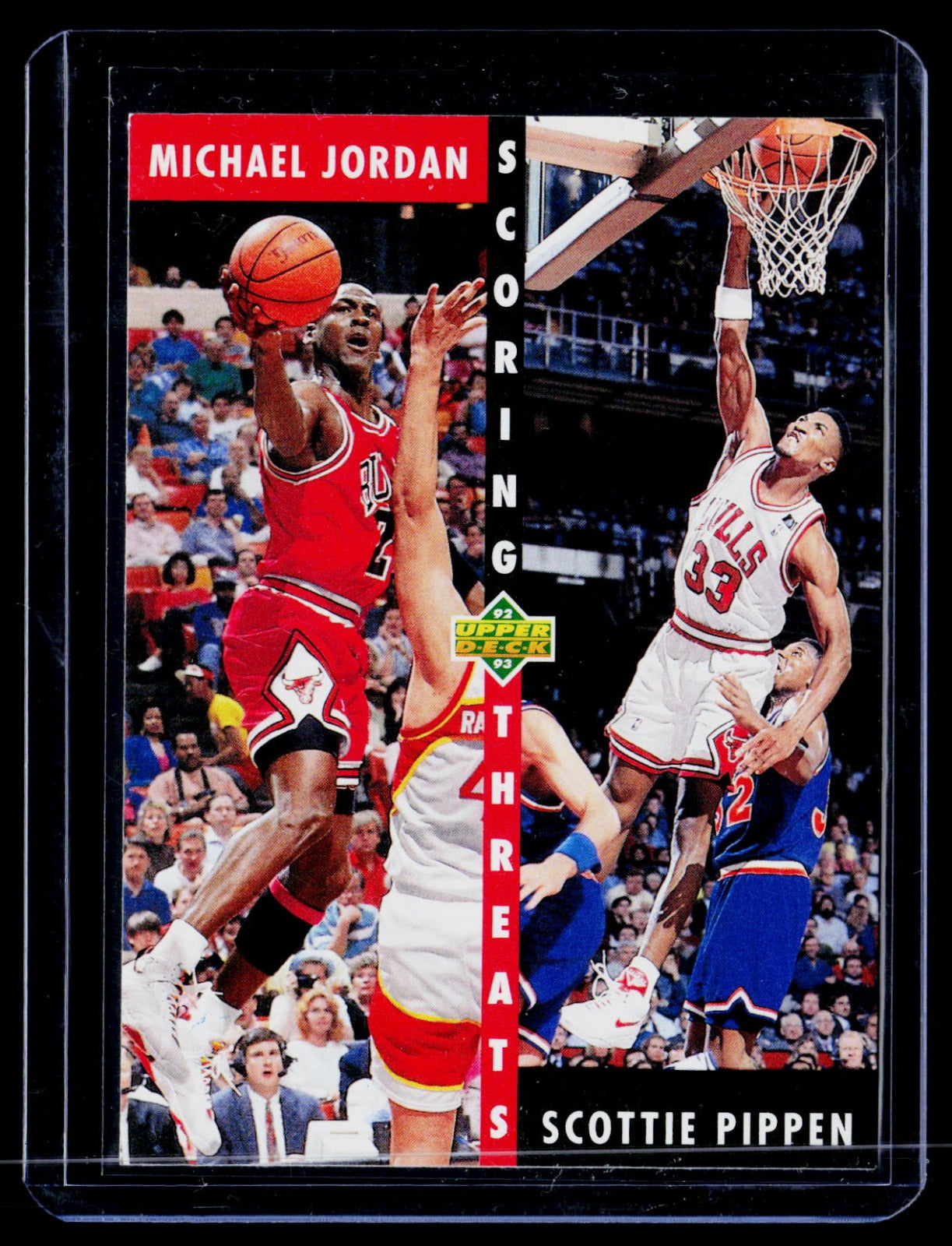 1992-93 Upper Deck Michael Jordan / Scottie Pippen Scoring Threats 62