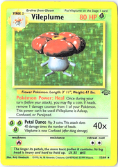 Vileplume (15) Holo Rare Jungle 15/64 LP