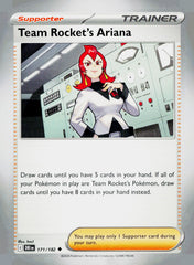Team Rocket's Ariana DRI 171/182 NM