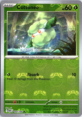 Cottonee (Master Ball Pattern) Common SV: White Flare 004/086 NM