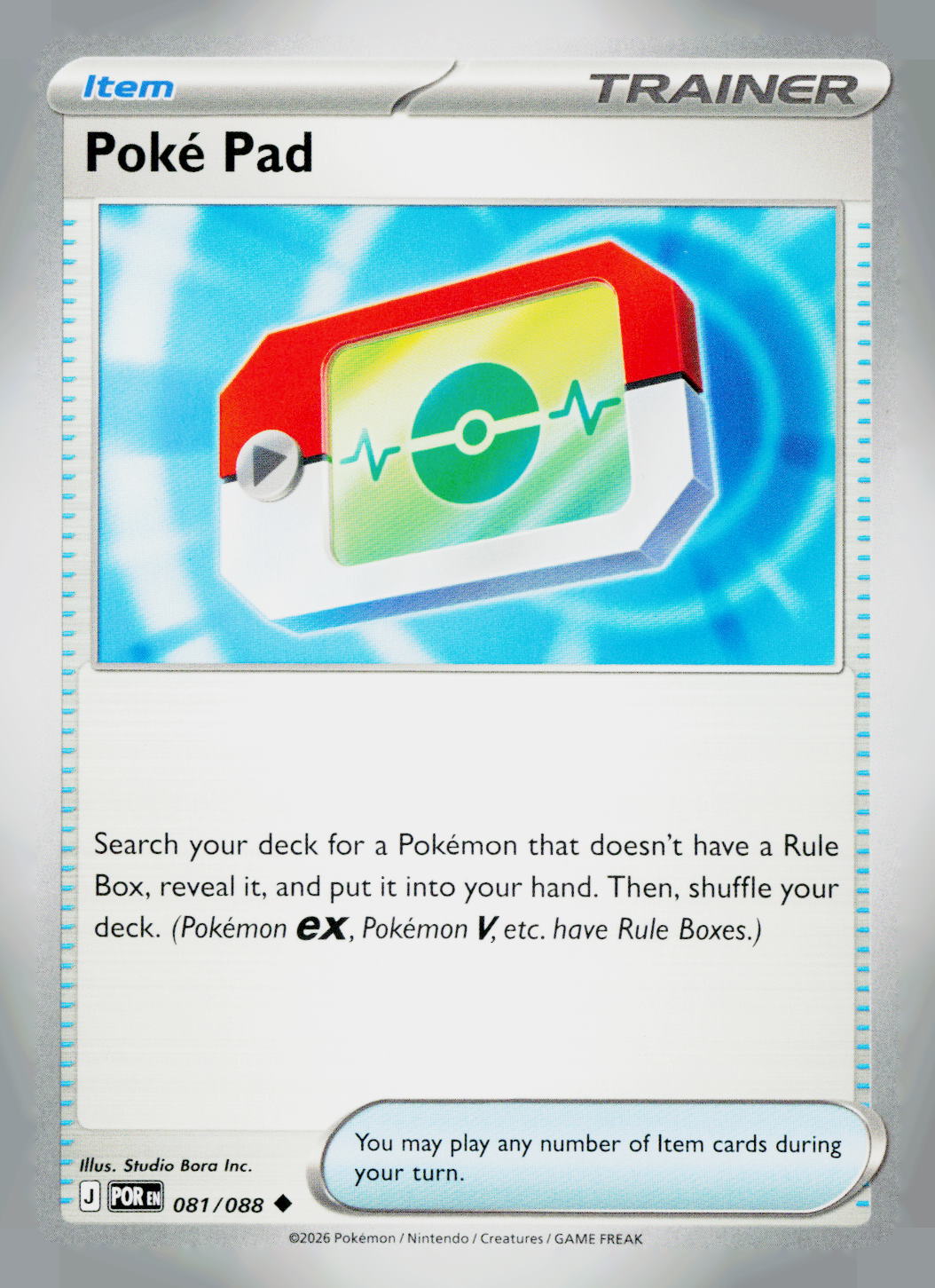 Poke Pad POR 081/088 NM