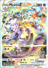 Mewtwo VSTAR Ultra Rare SWSH: Crown Zenith: Galarian Gallery GG44/GG70 NM