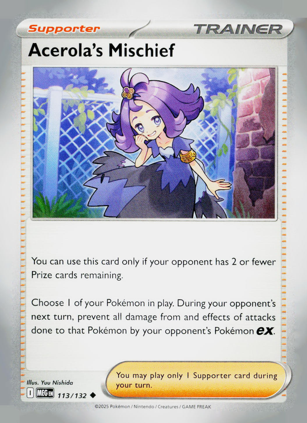 Acerola's Mischief MEG NM