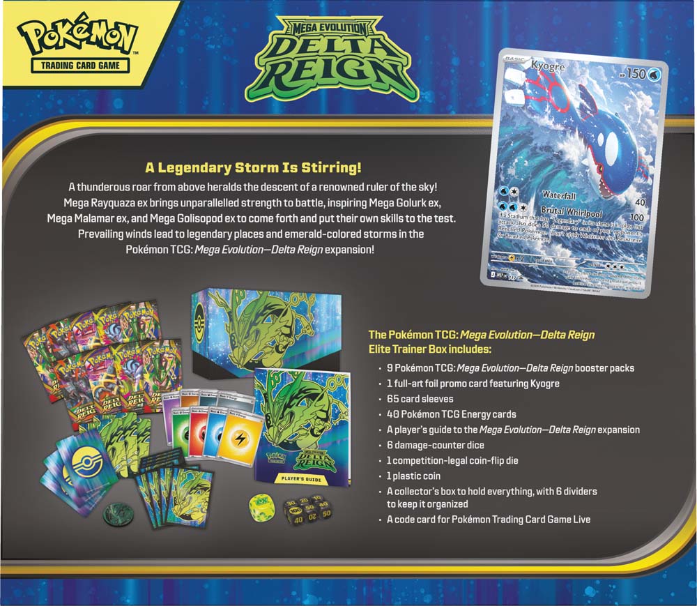 Delta Reign Elite Trainer Box contents
