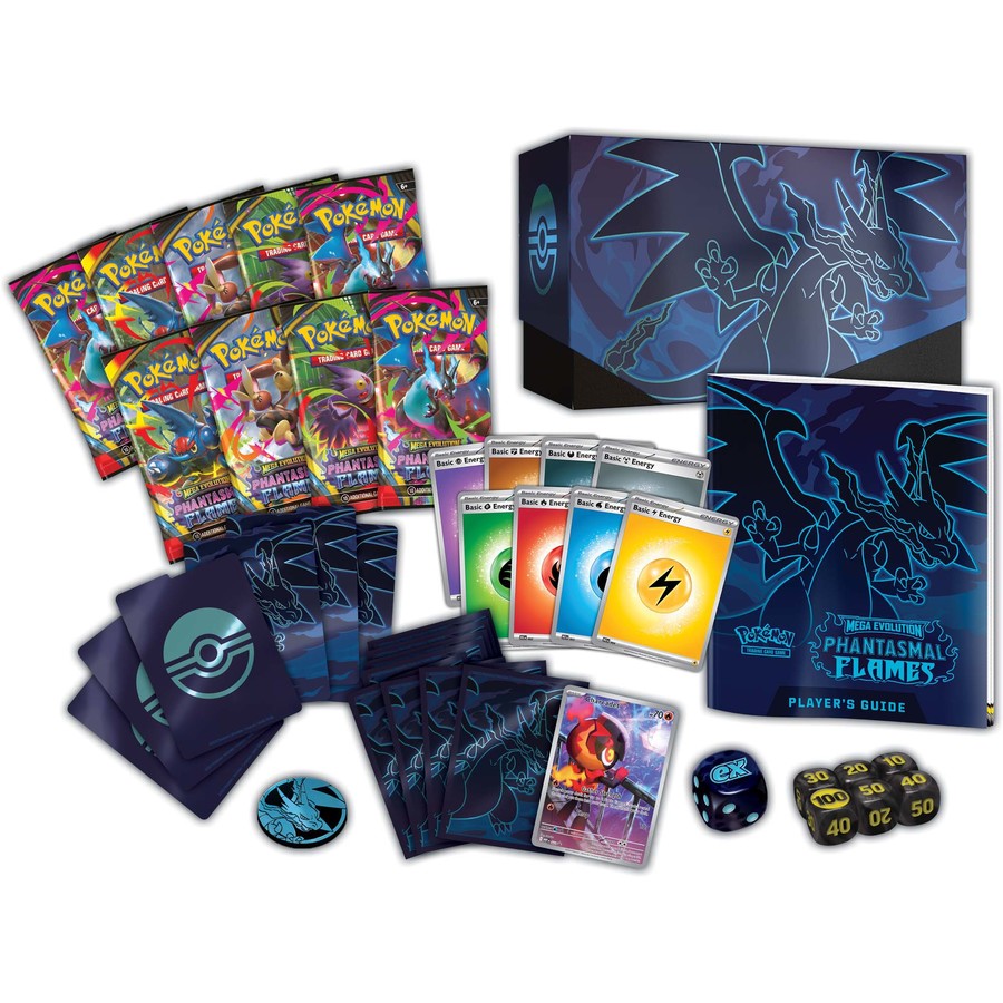 Pokemon TCG: Mega Evolution—Phantasmal Flames Elite Trainer Box