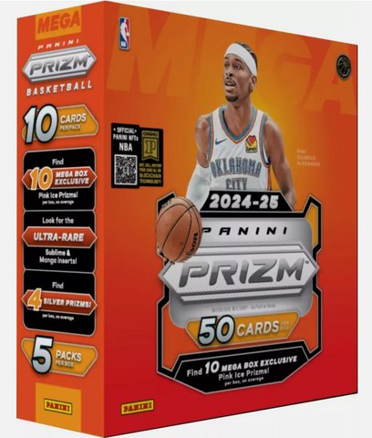 2024-25 Panini Prizm Basketball Mega Box **PRE-ORDER**
