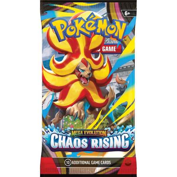 Pokemon - TCG - Mega Evolution Chaos Rising Booster