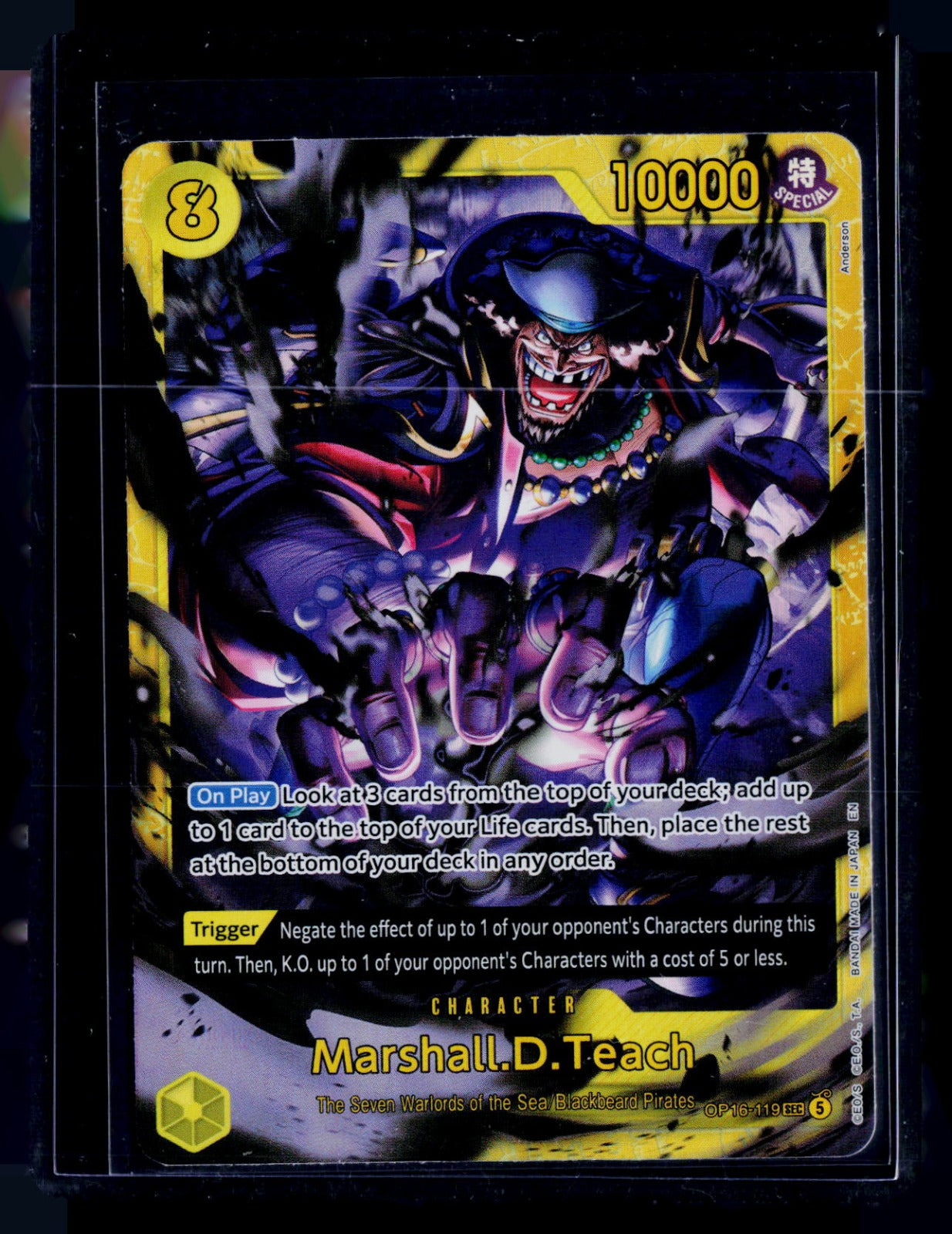 Marshall.D.Teach (119) OP16 Foil NM