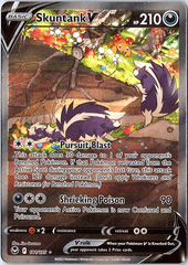 Skuntank V (Alternate Full Art) Ultra Rare SWSH12: Silver Tempest 181/195 NM