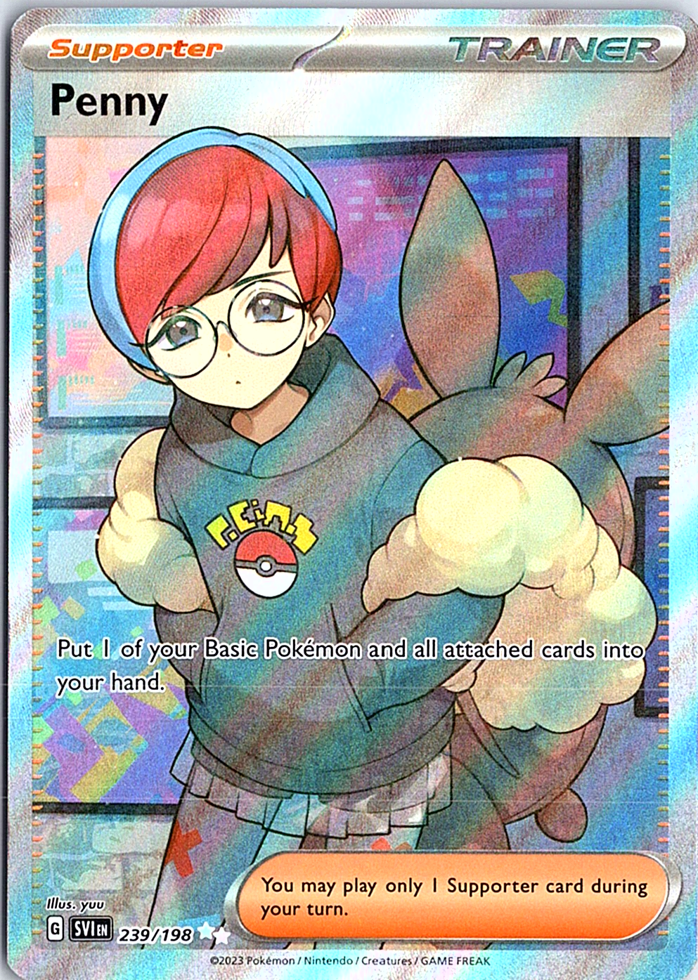 Penny Ultra Rare SV01: Scarlet & Violet Base Set 239/198 NM