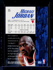 1995-96 SkyBox Premium Michael Jordan 15 Basketball Chicago Bulls