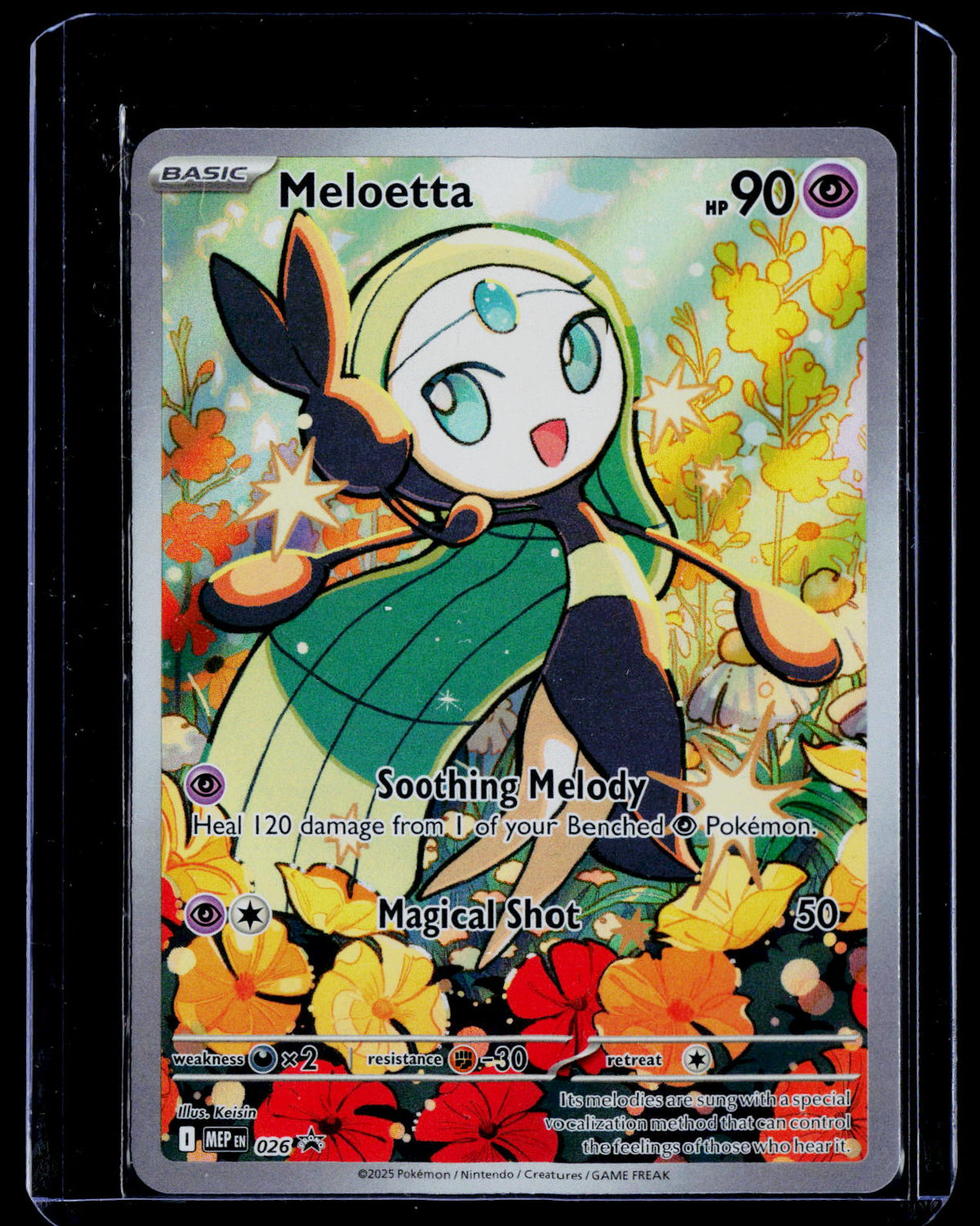 Meloetta Holo ME: Mega Evolution Promo 026 NM