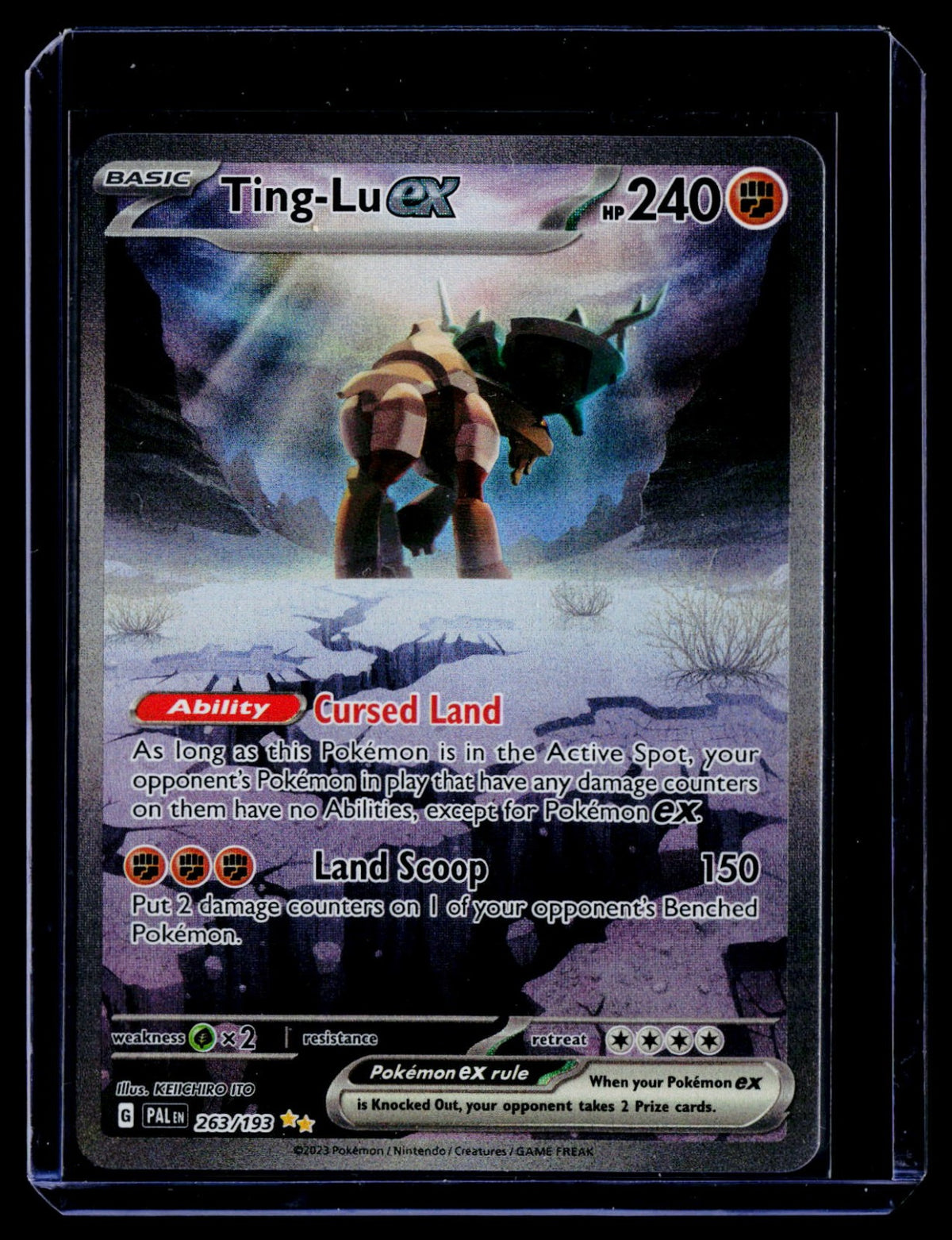 Ting-Lu ex Holo SV02: Paldea Evolved 263/193 NM