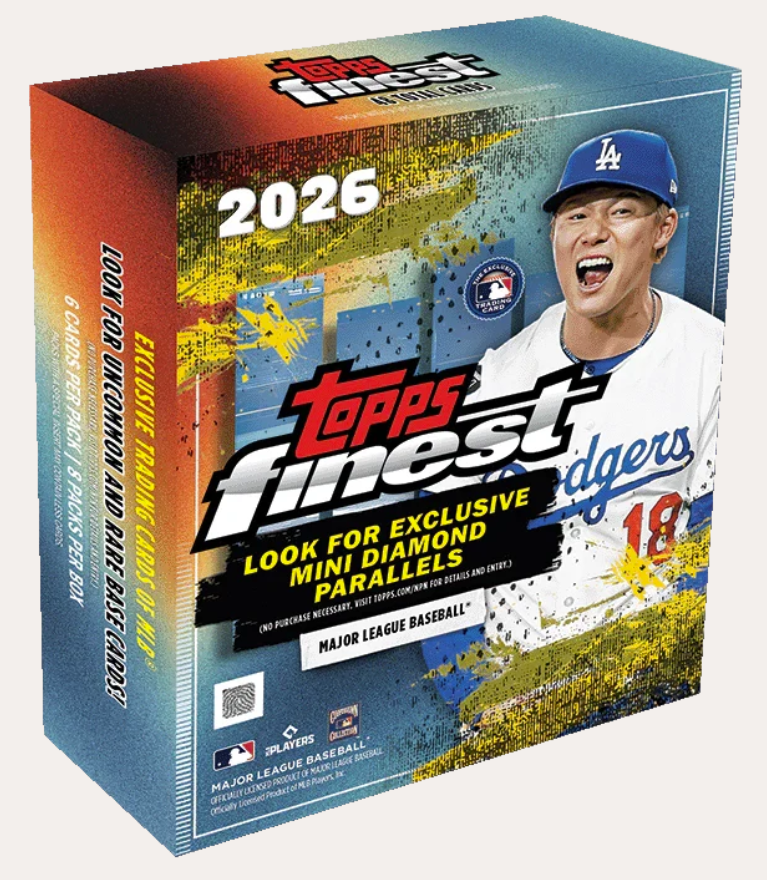 2026 Topps Finest Baseball Mega Box