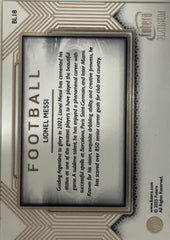 2025 Futera Platinum Football Lionel Messi - BL18 NM (Back)