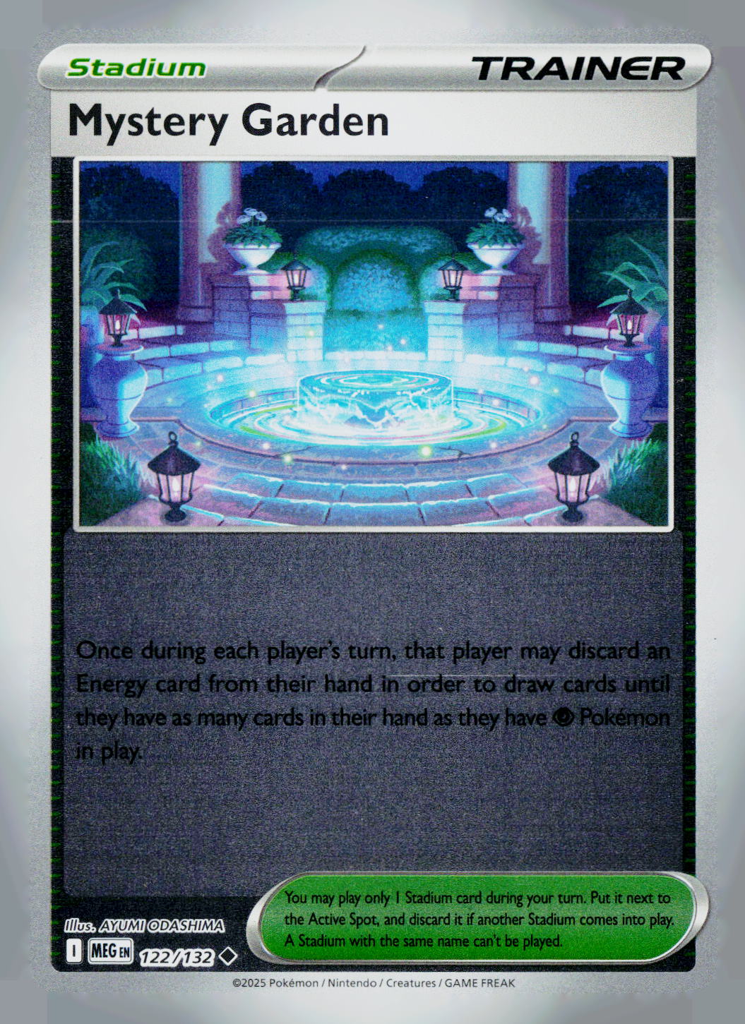 Mystery Garden ASC 194/217 Reverse Holo NM