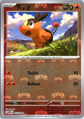 Tepig (Master Ball Pattern) Common SV: White Flare 011/086 NM