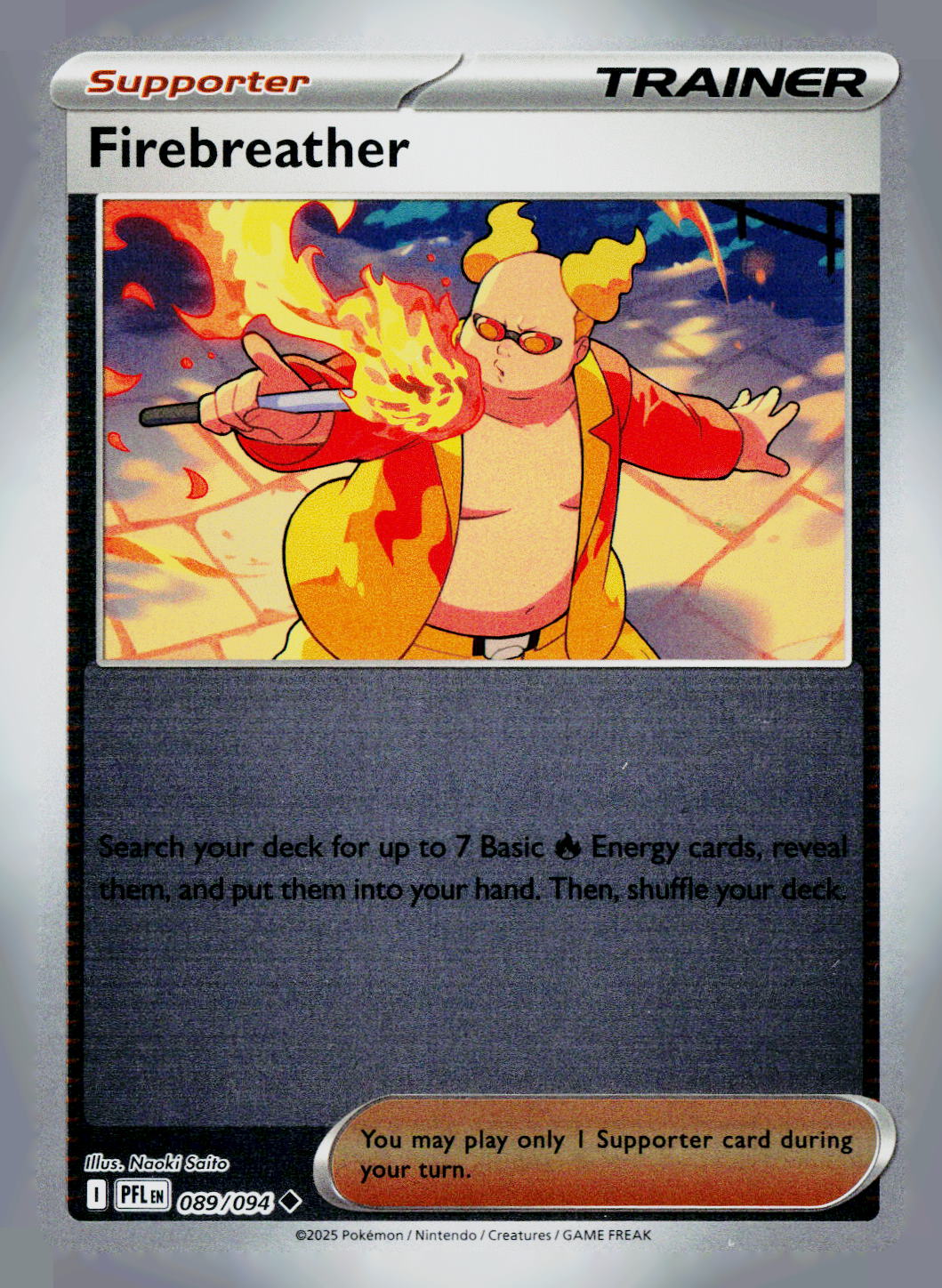 Firebreather PFL 089/094 Reverse Holo NM