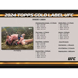 2024 Topps Gold Standard UFC Hobby Box