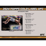 2024 Topps Gold Standard UFC Hobby Box