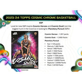 2023-24 Topps Cosmic Chrome Basketball Hobby Box **PRE-ORDER**