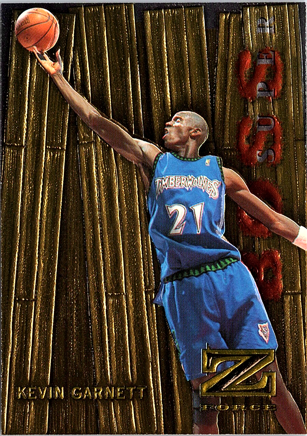 Kevin Garnett SkyBox Z-Force - Super Boss 5 /SB NM