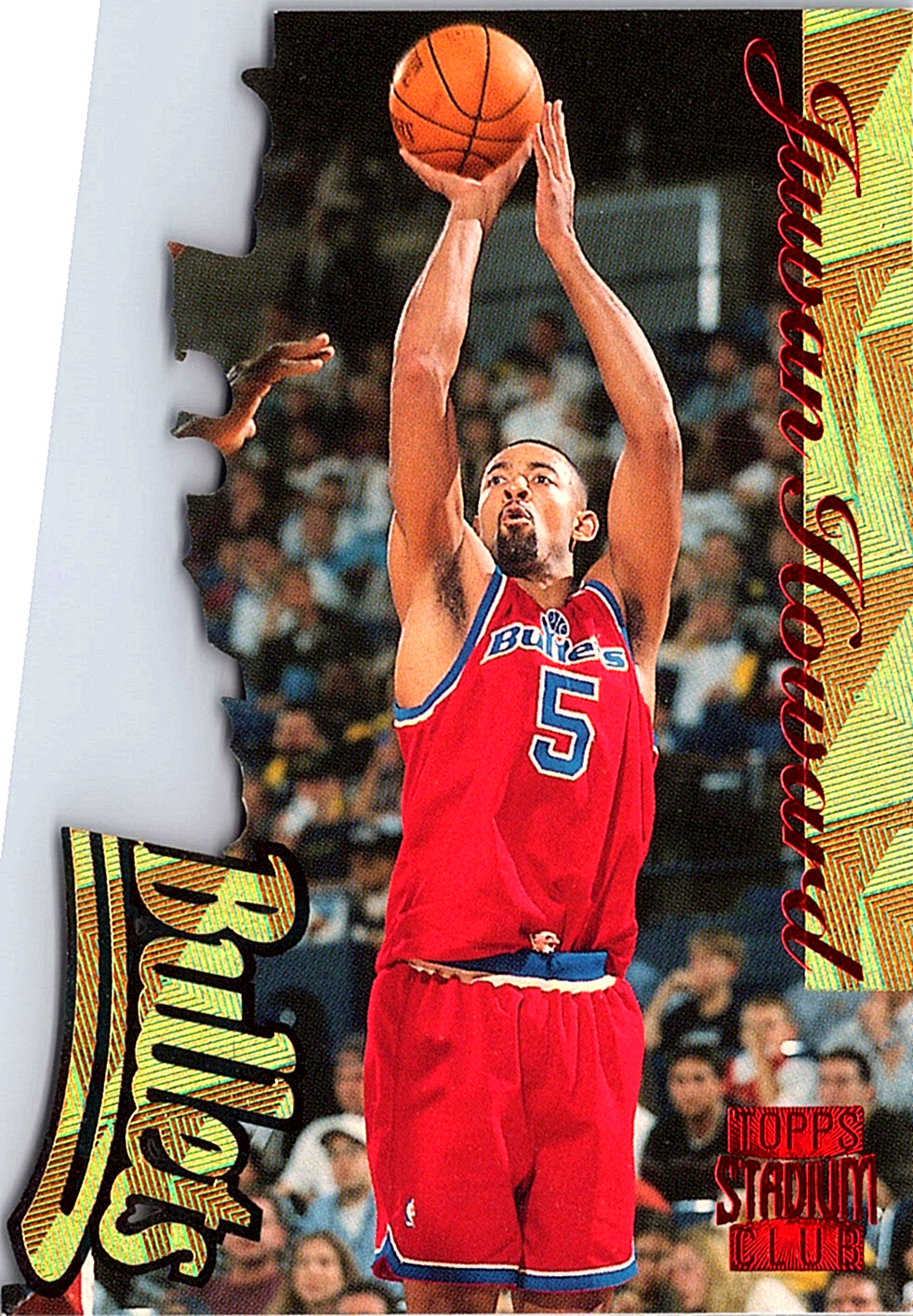 1996-97 Stadium Club - Fusion Juwan Howard F18 Washington Bullets