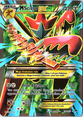 M Scizor EX (Full Art) Ultra Rare XY - BREAKpoint 120/122 NM