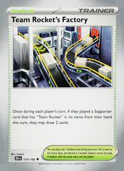 Team Rocket's Factory DRI 173/182 NM