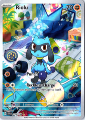 Riolu Illustration Rare SV01: Scarlet & Violet Base Set 215/198 NM