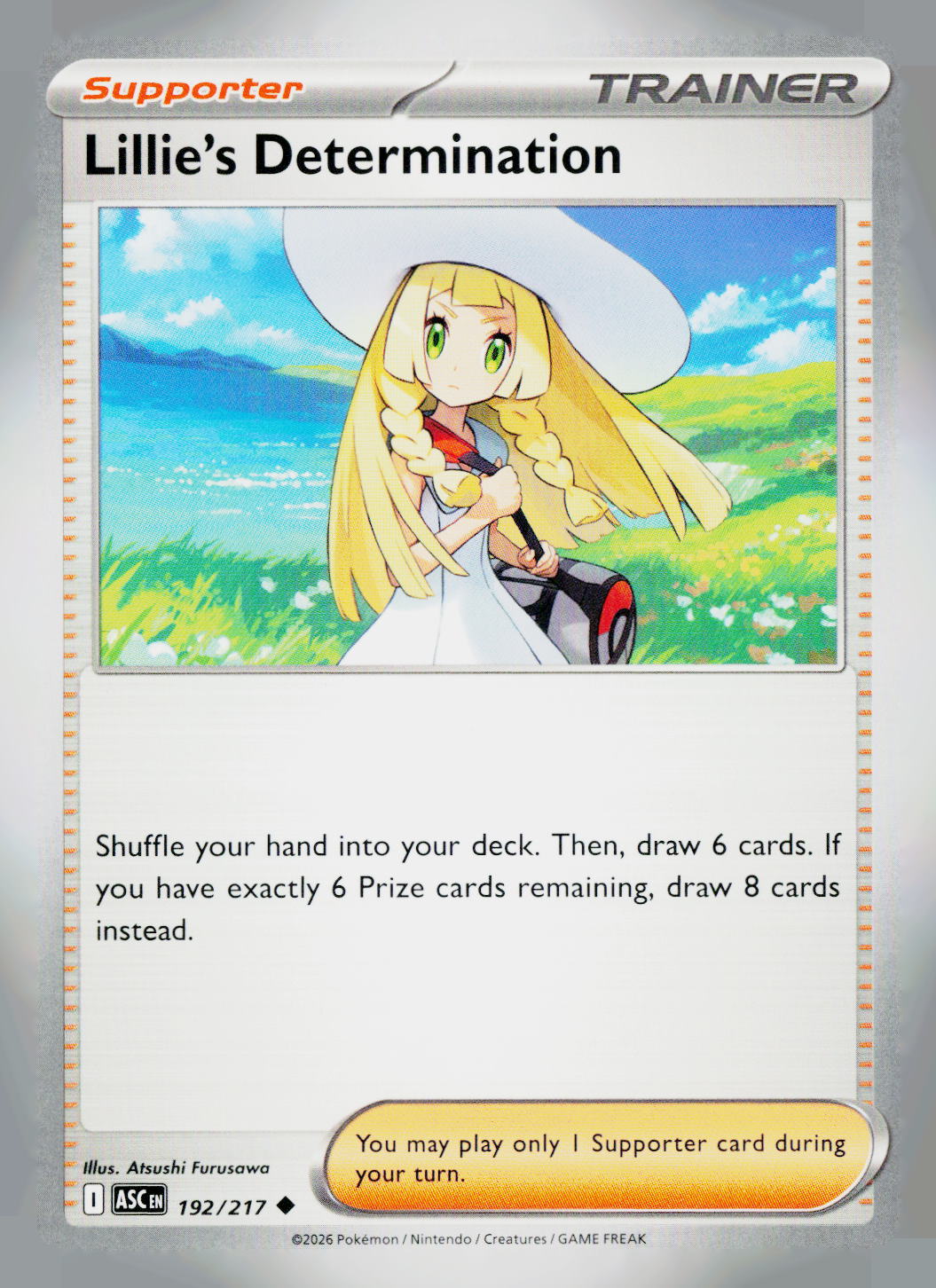 Lillie's Determination ASC 192/217 NM