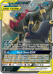 Umbreon & Darkrai GX Ultra Rare SM - Unified Minds 125/236 NM