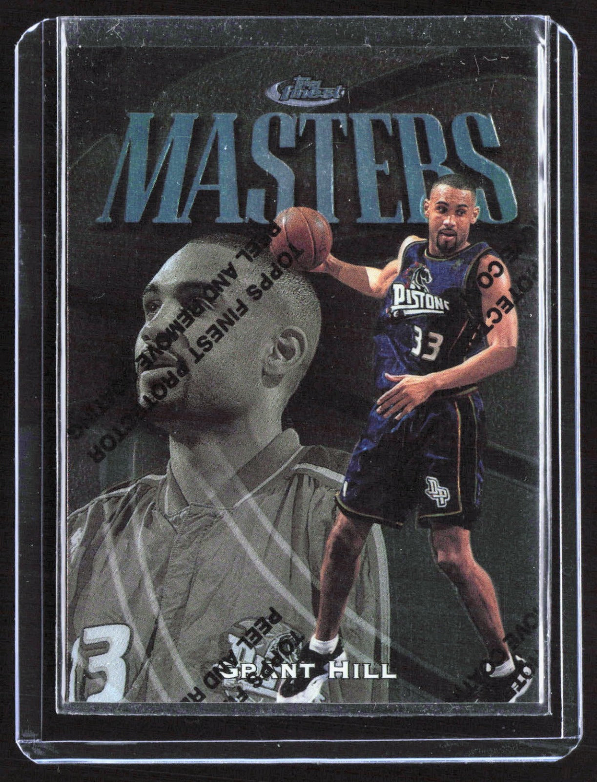 1997-98 Finest Grant Hill 149 Basketball Detroit Pistons