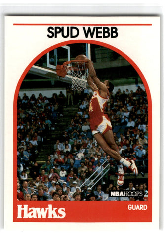 1989 Hoops Spud Webb Card 115A Default Title