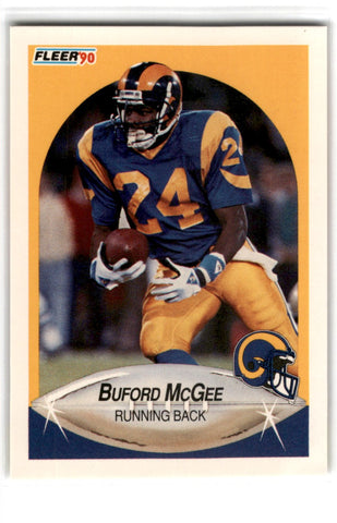 1990 Fleer Buford McGee Card 42 Default Title