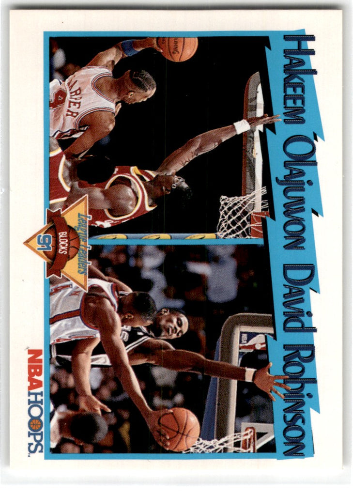 1991 Hoops Hakeem Olajuwon/David Robinson Card309 Default Title