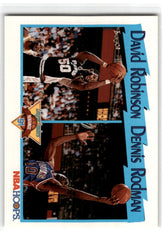 1991 Hoops David Robinson/Dennis Rodman Card311 Default Title