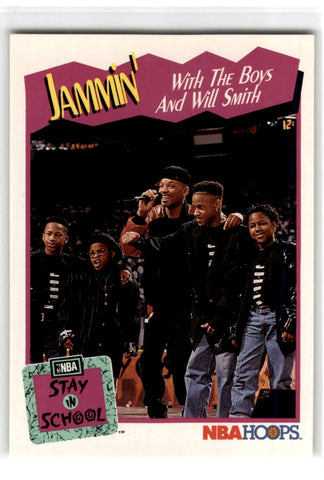1991 Hoops Jammin' with The Boys and Will Smith Card326 Default Title