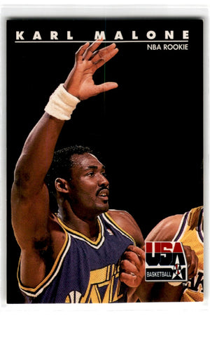 1991 SkyBox USA Karl Malone Card 47 Default Title