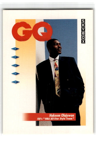 1991 SkyBox Hakeem Olajuwon Card324 Default Title