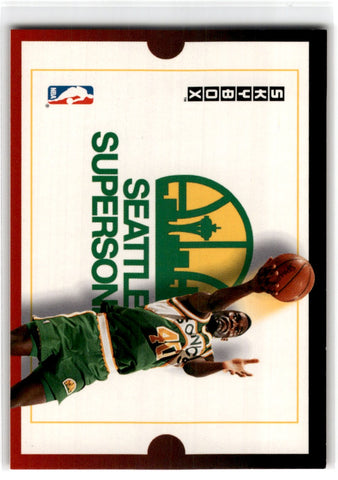 1991 SkyBox Shawn Kemp Seattle Supersonics Logo Card375 Default Title