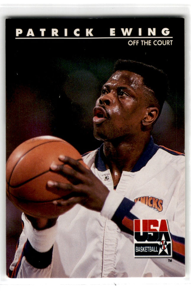 1992 SkyBox USA Patrick Ewing Card 23 Default Title