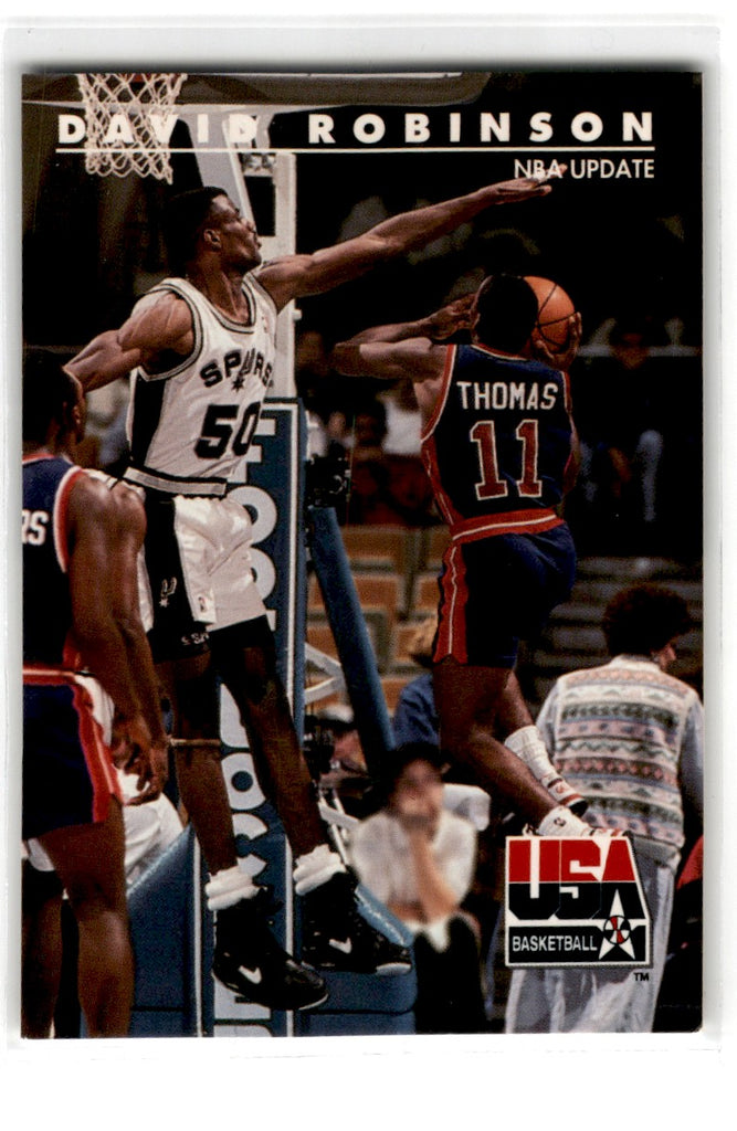 1992 SkyBox USA David Robinson Card 73 Default Title