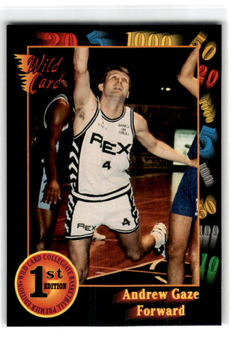 1992 Wild Card Collegiette Andrew Gaze Card45 Default Title