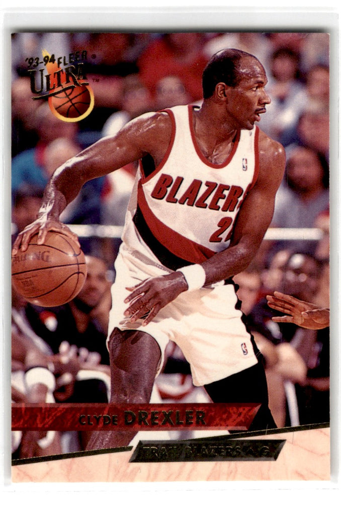 1993 Fleer Ultra Clyde Drexler Card 154 Default Title