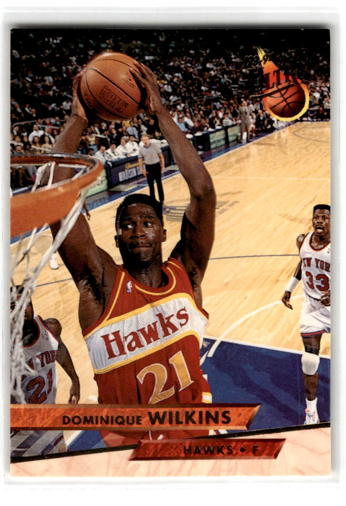 1993 Fleer Ultra Dominique Wilkins Card 7 Default Title