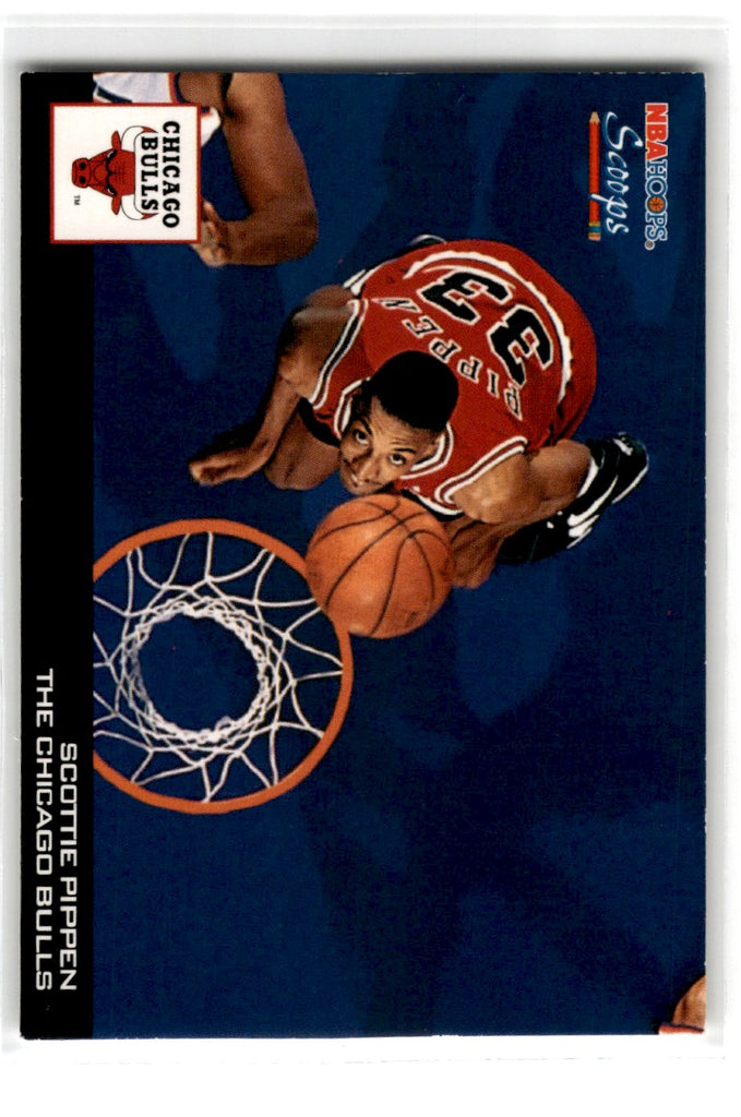 1993 Hoops Scoops Scottie Pippen Card HS4 Default Title