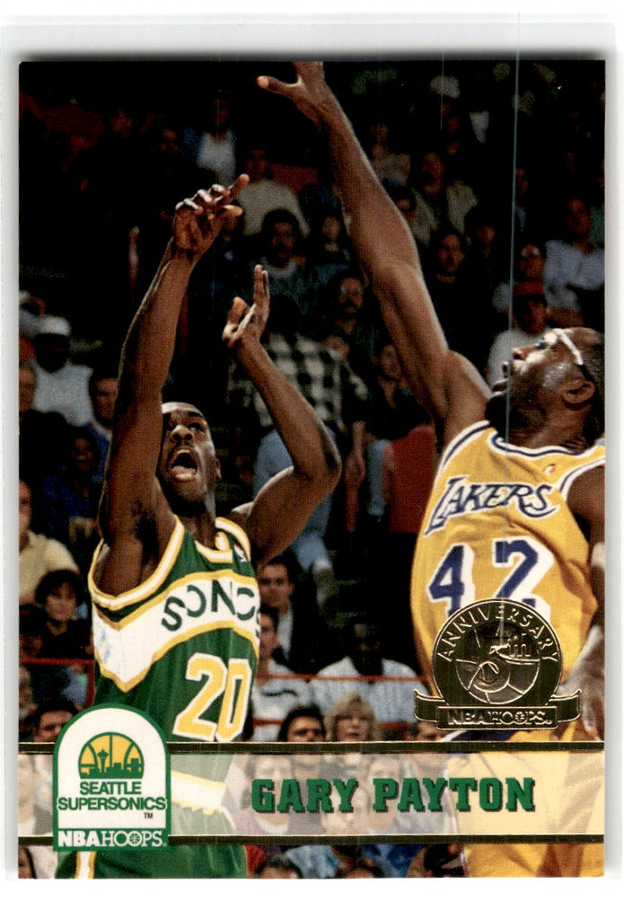 1993 Hoops Tribuite 5th Anniversary Gary Payton Card210 Default Title