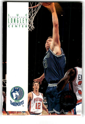 1993 SkyBox Luc Longley Card251 Default Title